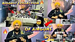PART-1 BIGGEST Airgun Air pistol Co2 gun Collection at Aman Airgun India Webley Glock #trending
