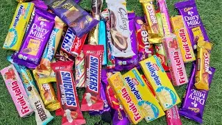 Some Lots of Candies 🍭 Colorful ASMR Unboxing & Satisfying Sounds