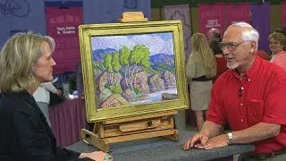 1937 Birger Sandz&eacute;n Landscape Painting | Vintage Seattle | Preview