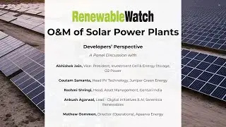 O&M of Solar Power Plants I Developers’ Perspective