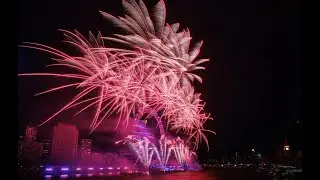 London’s Iconic New Year’s Eve Fireworks Show 2024. Welcome 2025!