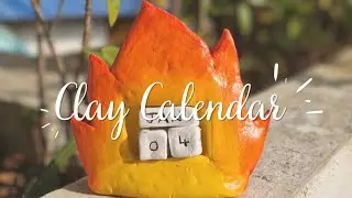 ഒരു clay Calendar ഉണ്ടാക്കാം 🧡