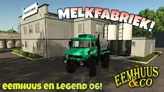 MELKFABRIEK! Eemhuus en Legend 06 #farmingsimulator25 #fs25