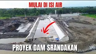 Perkembangan proyek dam srandakan 31 Januari 2026