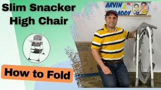 Graco Slim Snacker High Chair How to Fold (Graco High Chair Folding)