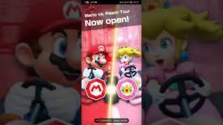 Mario Kart Tour - Mario vs Peach Tour (Choosing Team Peach)