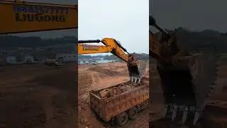 16 : Aerial photography of excavator, Excavators And Construction Sites!! #HeavyEngine #diggers