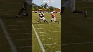 #firstdown St. Augustine Yellow Jackets #1 Somourian Wingo 1st down catch vs Bishop Kenny #varsity