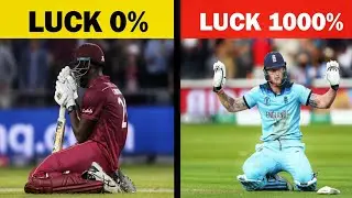 Top 10 Unlucky Moments In Cricket History 😱