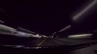 GoPro Detroit  Night Drive Lapse with motion blur