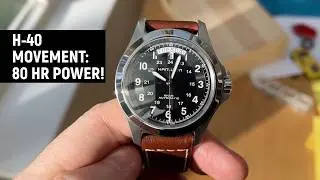 Hamilton Khaki Field Auto. Best Entry-level Swiss Automatic? H64455533