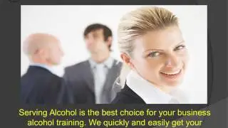 Serving Alcohol | Bartender License | Alcohol Certification