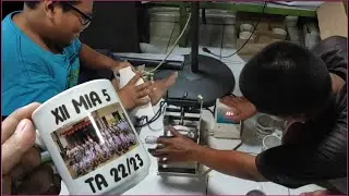 TUTORIAL : SABLON MUG KEREN ! pakai kertas sublim