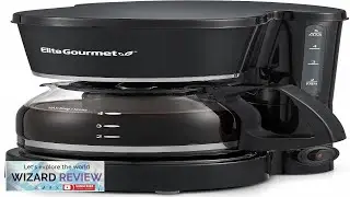 Elite Gourmet 5 Cup Automatic Brew & Drip Coffee Maker Pause Review