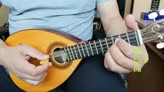 Cómo tocar Acordes menores en mandolina. TUTORIAL