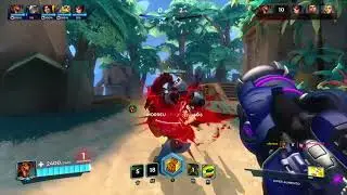 Paladins no Xbox One - tentando jogar com o Drogoz