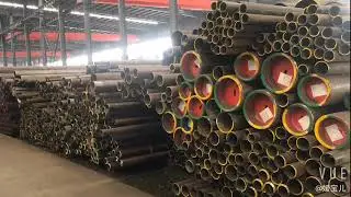 seamless alloy pipe warehouse with A335 standard P11, P22, P9,P5, P91