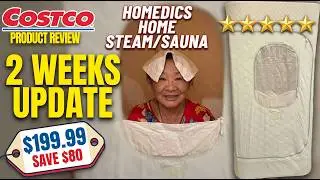 2 Weeks Update- Homedics Home Steam/Sauna | Costco Product #productreview #homedics #steamsauna 