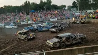 Pine city demolition derby 2019 stock chain class