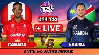 Live: Canada vs Namibia Live Cricket Match | CAN vs NAM  Live Score, Commentary & Updates