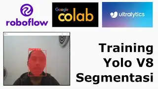 Training Custom Dataset Yolo v8 Segmentation | Roboflow | Google Colaboratory