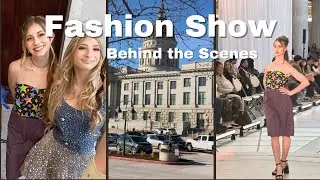 Behind the scenes at my Utah State Fashion Show 👠✨