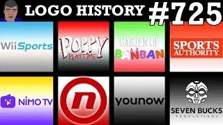 ИСТОРИЯ ЛОГОТИПА #725 - Nova TV, Wii Sports, Poppy Playtime, Sports Authority, Garten of Banban и...