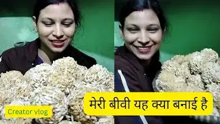 मेरी बीवी यह क्या बनाई है _ मजा आ गया खाने में_  @creatorvlog4127 #daliyvlog  #myfirstvlog  #vlog