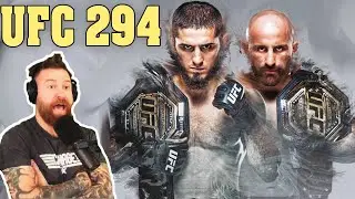 Islam Makhachev vs Alexander Volkanovski at UFC 294 | The MMA-Holes React
