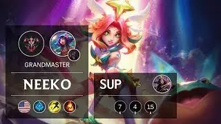 Neeko Support vs LeBlanc - NA Grandmaster Patch 9.19