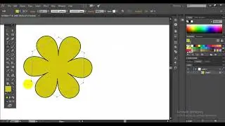 Adobe Illustrator မှာ ပန်းပုံအလွယ် ဆွဲနည်း