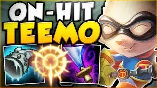 IS THERE ANYTHING MORE ANNOYING THAN THIS ON-HIT TEEMO BUILD?! NEW TEEMO SEASON 8! League of Legends