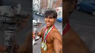 Prima gara du bodybuilding😈