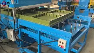 Rubber tile press machine , waste tyre recycling machinery ,Rubber mat pressing machine