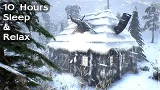 COLOSSAL WINTER STORM in Alaska 2025 | Ferocious Blizzard Sounds, Roaring Winds & Snow Ambience