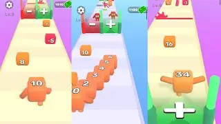 Play Level Up Numbers ASMR Satisfying Max Level Gameplay Walkthrough Android/iOS