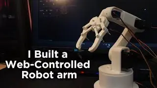 I Built a Web-Controlled Robot arm!  