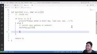 LearnC-Day2 part4 - Switch Case Statement