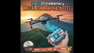 💥 DJI Neo 2 HACKED Battery Test! (3300mAh Endurance Mod) &mdash; I'm The WORST Pilot You'll See!on Phone 😭