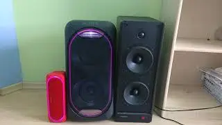 Sony xb 60 + Sony xb 40 vs Microlab solo 7c