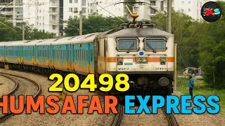 🔴 Indian Train Simulator | 20498 Humsafar Express CRV1 | Live  #train #shorts 🇮🇳