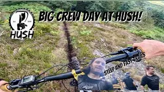 HUSH MTB, WICKLOW IRELAND. STEEP, FAST AND FUN TRAILS