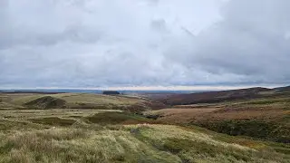 Bronte Country hike from Haworth (ambient sound)