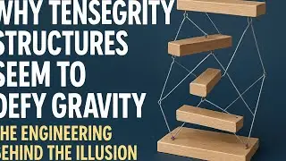Why Tensegrity Structures Appear to Defy Gravity: The Engineering Behind the Illusion 