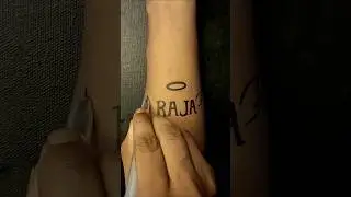 Raja tattoo 😱😱 #shorts