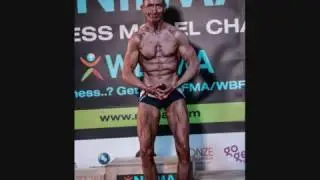 Felix McAlinden Competing o40s Mr Physique Class NIFMA 2016