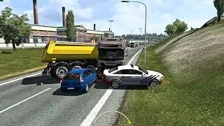 Euro Truck Simulator 2 TIR İLE DUISBURG CALAIS