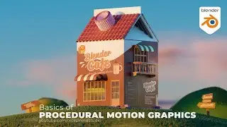 Procedural Motion Graphics with Geometry Nodes - Chapter 12 Announcement