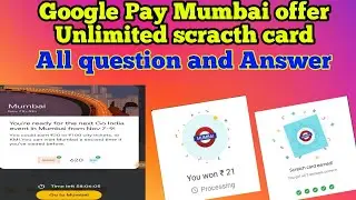 Google Pay mumbai offer get Unlimited tickets| Unlimited mumbai tickets | Go india mumbai offer