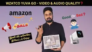 Wzatco Yuva Go Projector - Video Quality❌😱#wzatcoyuvago #projectorunboxing